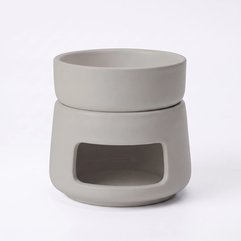 Keramik-Duftlampe mit abnehmbarer Schale — 10 cm