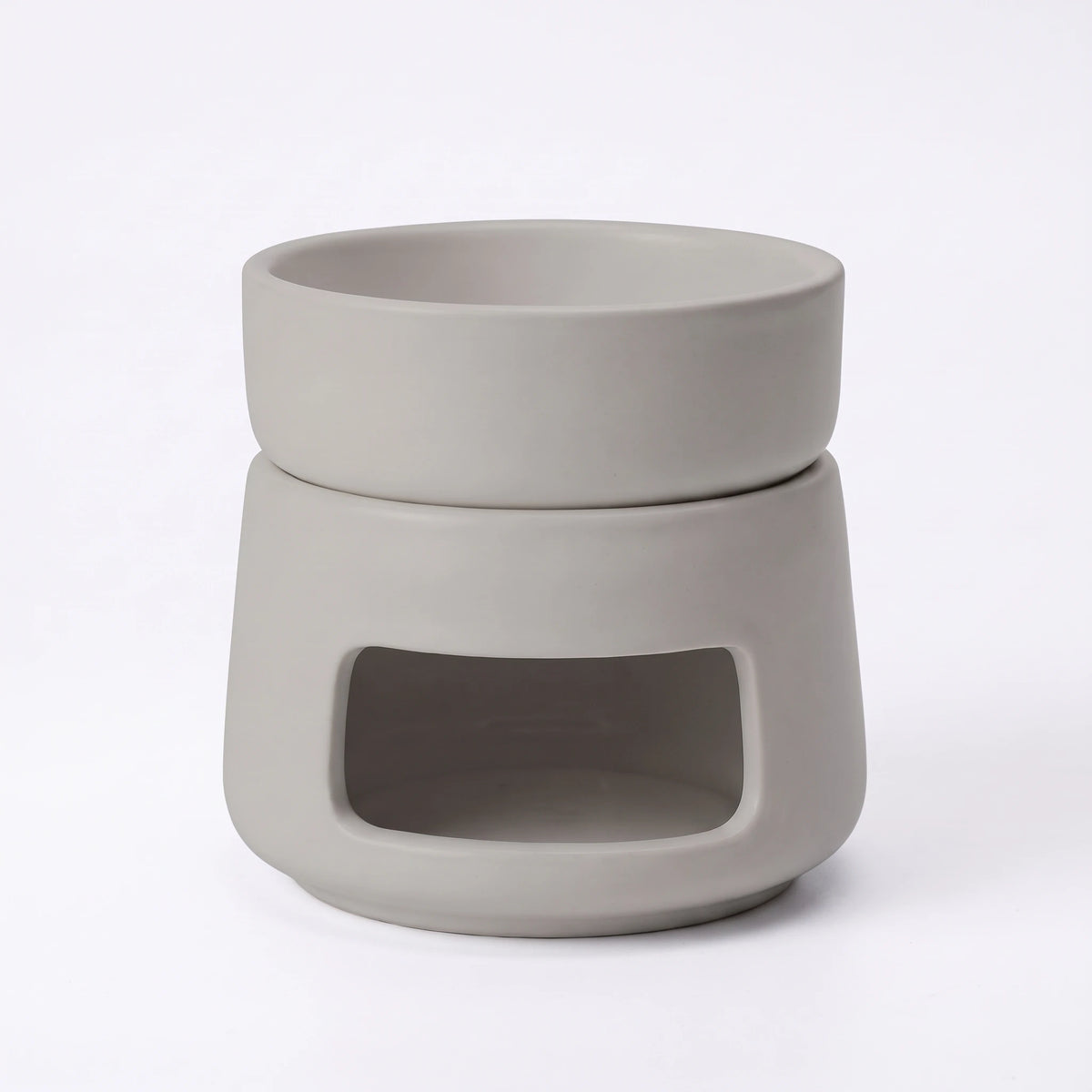 Keramik-Duftlampe mit abnehmbarer Schale — 10 cm