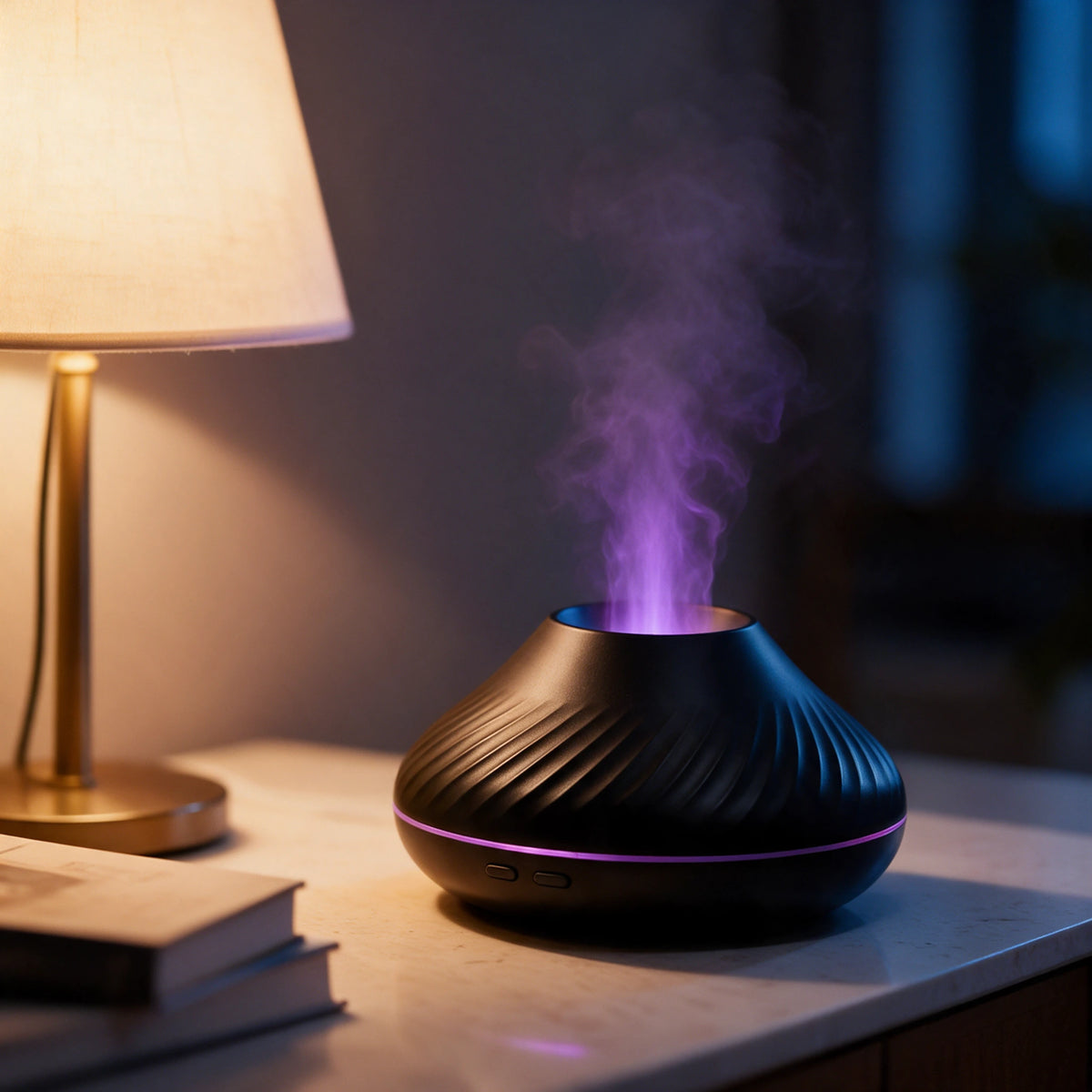 Diffuseur d’arômes volcanique 130 ml – Effet flamme