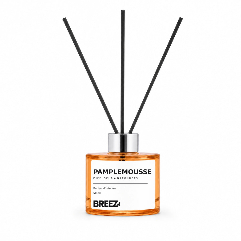 Diffuseur à bâtonnets 50 ml – 9 senteurs