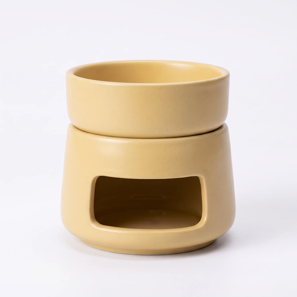 Keramik-Duftlampe mit abnehmbarer Schale — 10 cm
