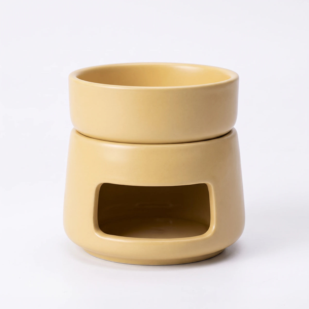 Keramik-Duftlampe mit abnehmbarer Schale — 10 cm