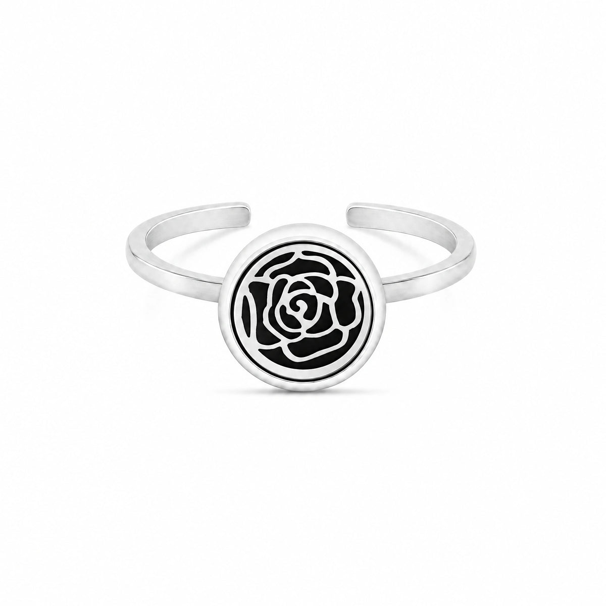 Bague Diffuseur d’Huiles Essentielles Ajustable — Motif au Choix