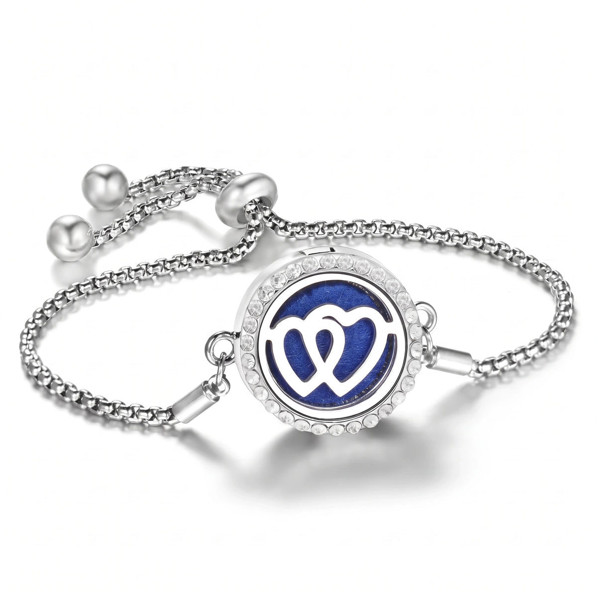 Bracelet Diffuseur d’Huiles Essentielles – Médaillon Ajustable