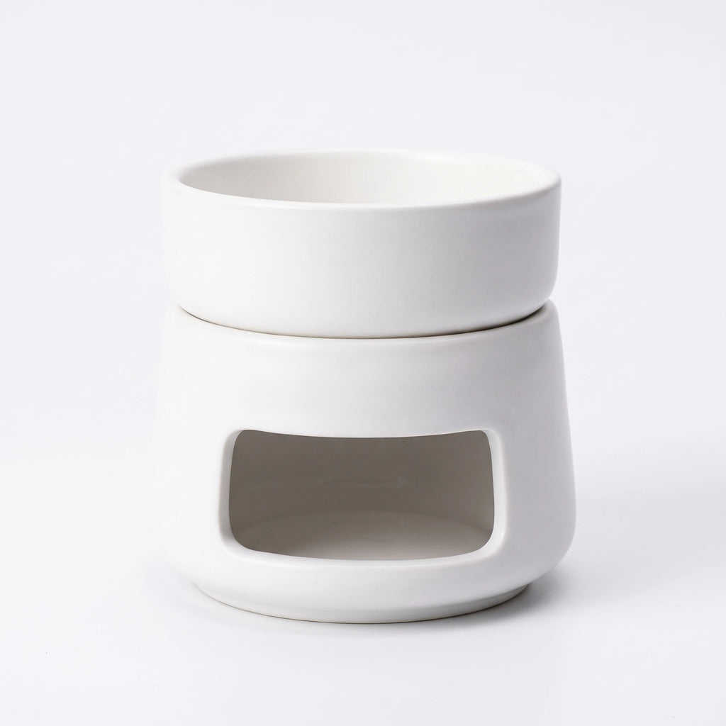 Keramik-Duftlampe mit abnehmbarer Schale — 10 cm
