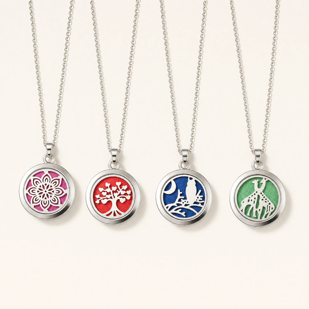 Collier Diffuseur de Parfum – 41 Motifs