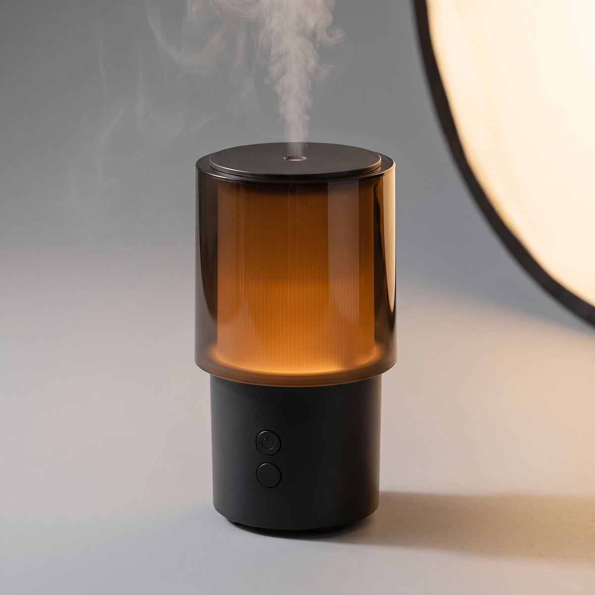 Diffuseur d’Arômes USB 140 ml avec lumière d’ambiance – Blanc & Noir
