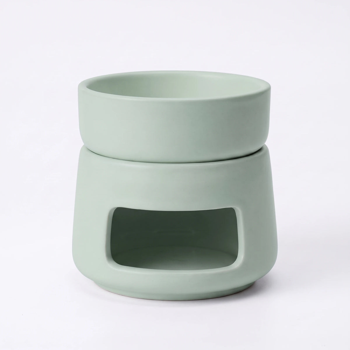 Keramik-Duftlampe mit abnehmbarer Schale — 10 cm