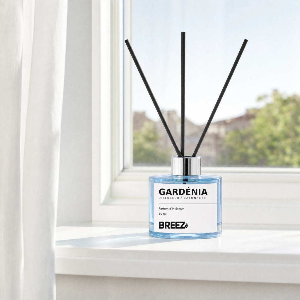 Diffuseur à bâtonnets 50 ml – 9 senteurs