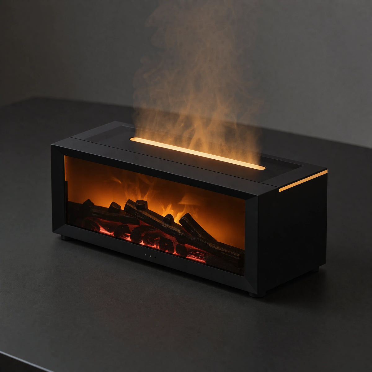 Diffuseur d’ambiance effet flamme noir