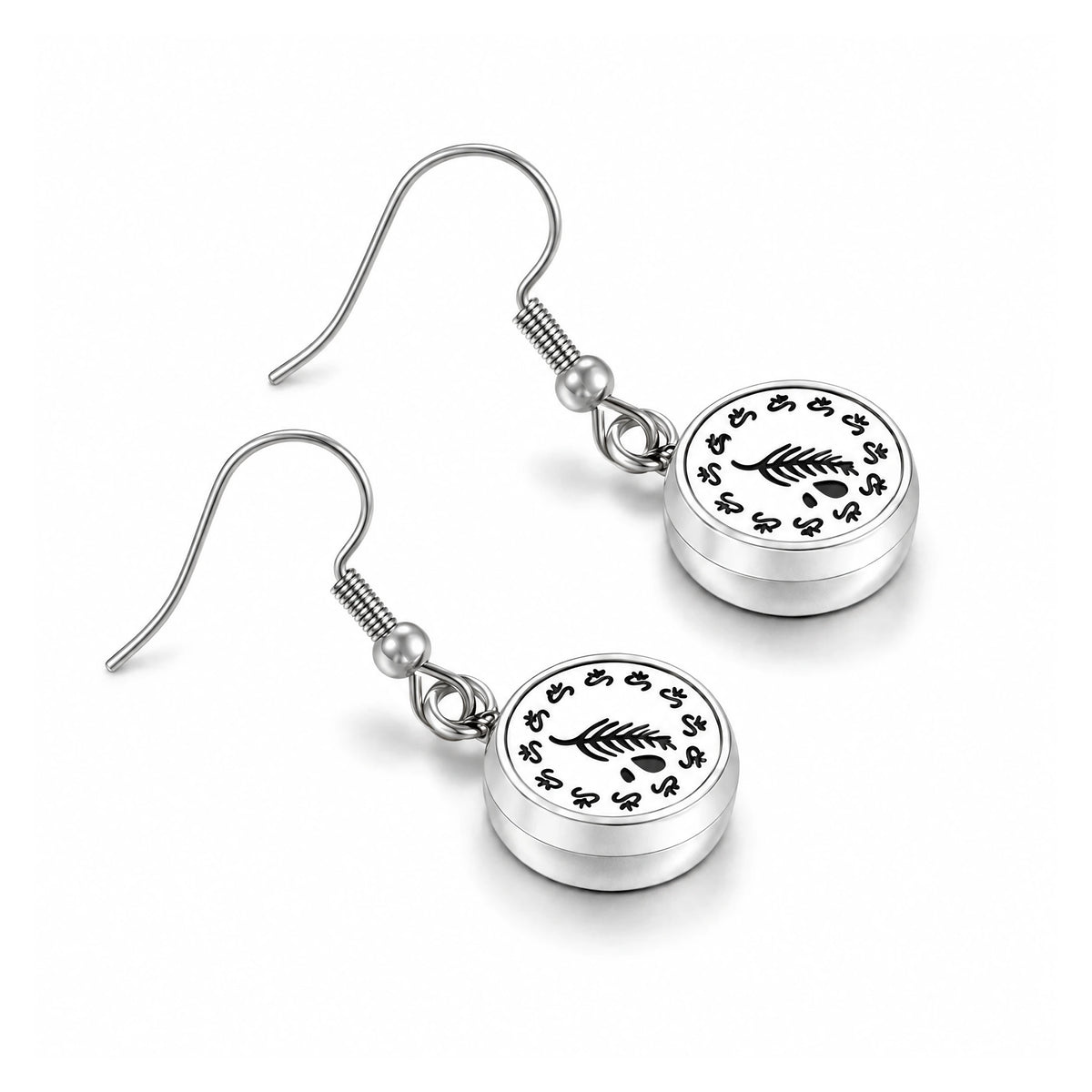 Boucles d’oreilles diffuseur à pastille — Ailes d’ange
