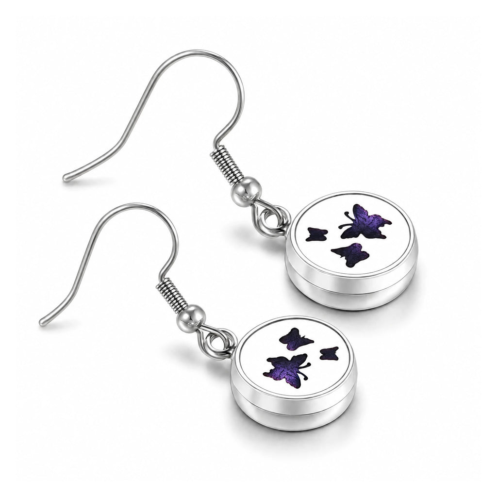 Boucles d’oreilles diffuseur à pastille — Ailes d’ange