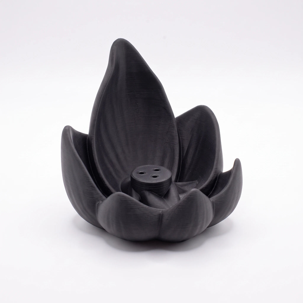 Packshot du porte-encens Lotus Noir