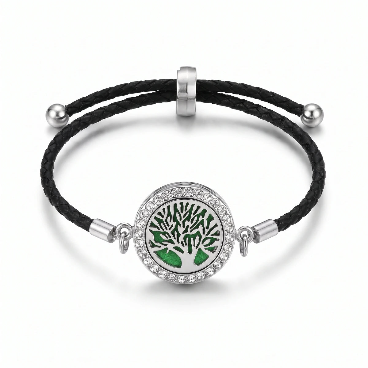 Bracelet diffuseur motif Arbre ramifié sur fond blanc