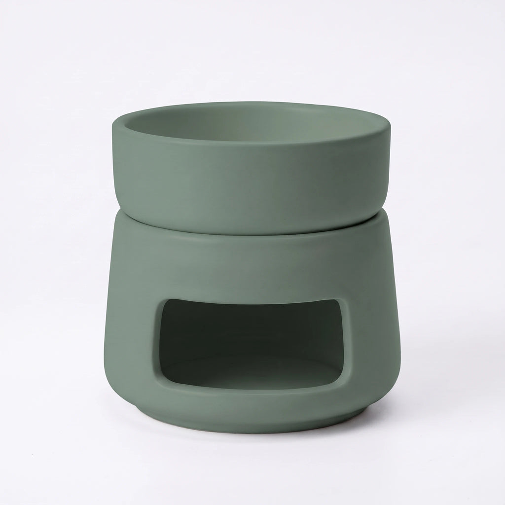 Keramik-Duftlampe mit abnehmbarer Schale — 10 cm
