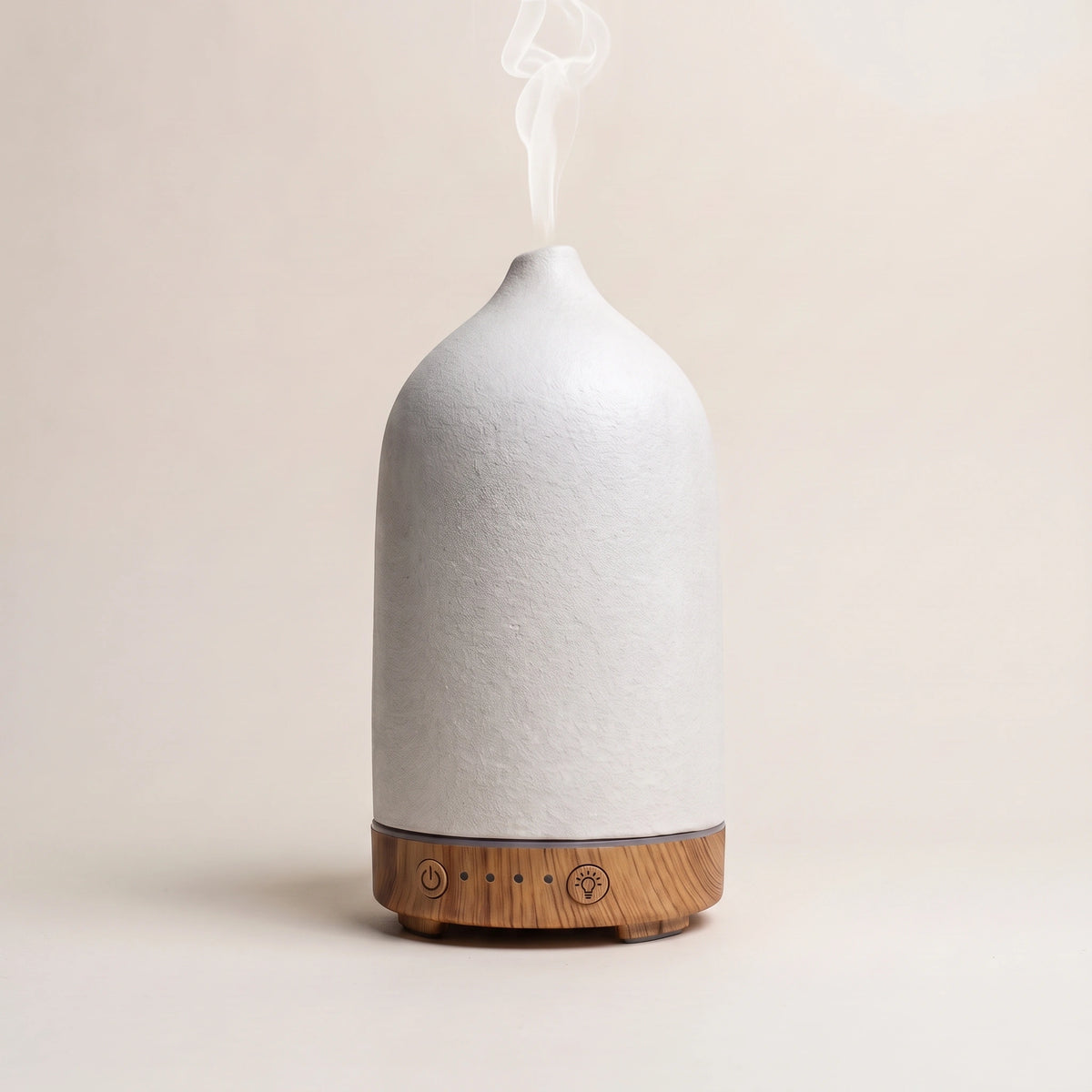 Diffuseur d’arômes ultrasonique en céramique 100 ml – Lumière d’ambiance