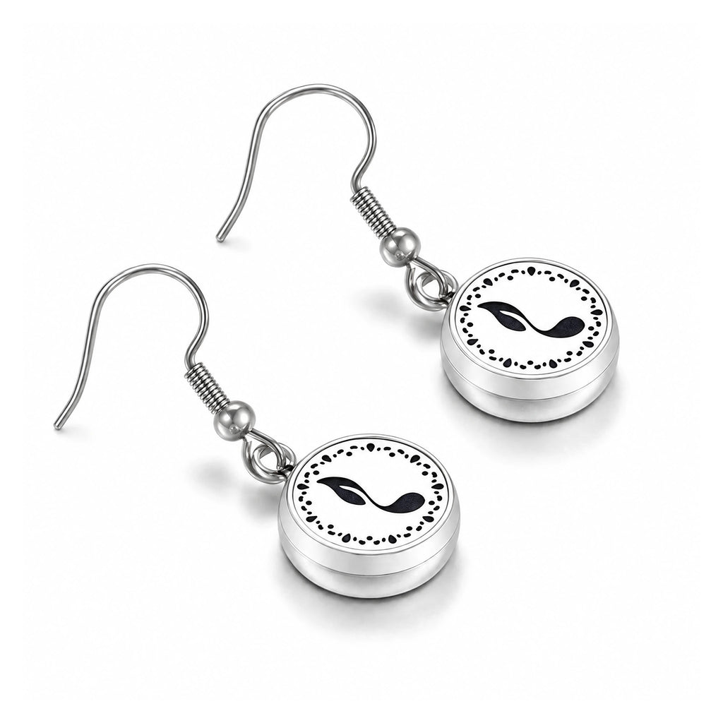 Boucles d’oreilles diffuseur à pastille — Ailes d’ange