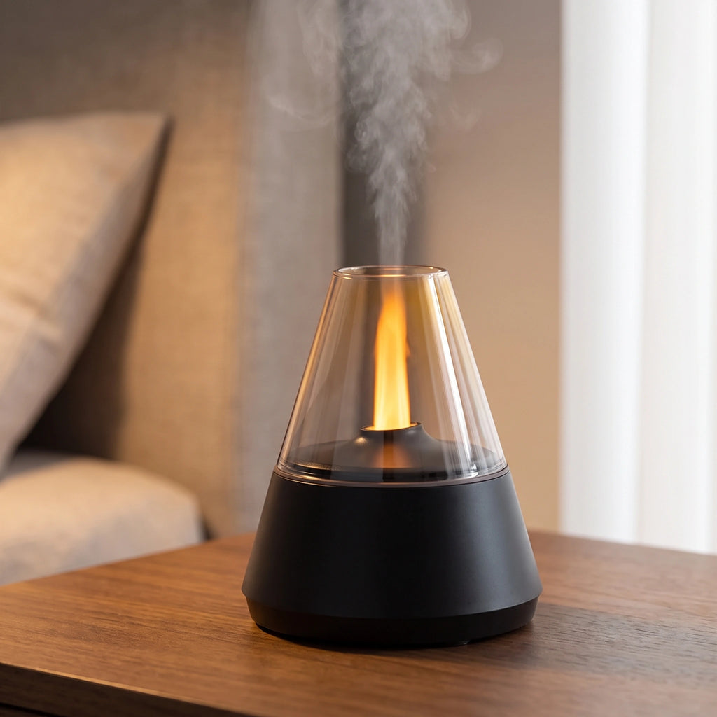 Diffuseur Volcan à Flamme 7 Couleurs | Breez