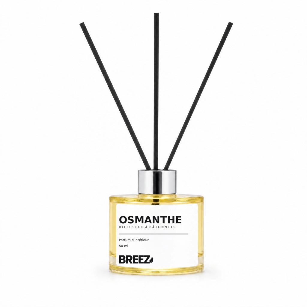 Diffuseur à bâtonnets 50 ml – 9 senteurs