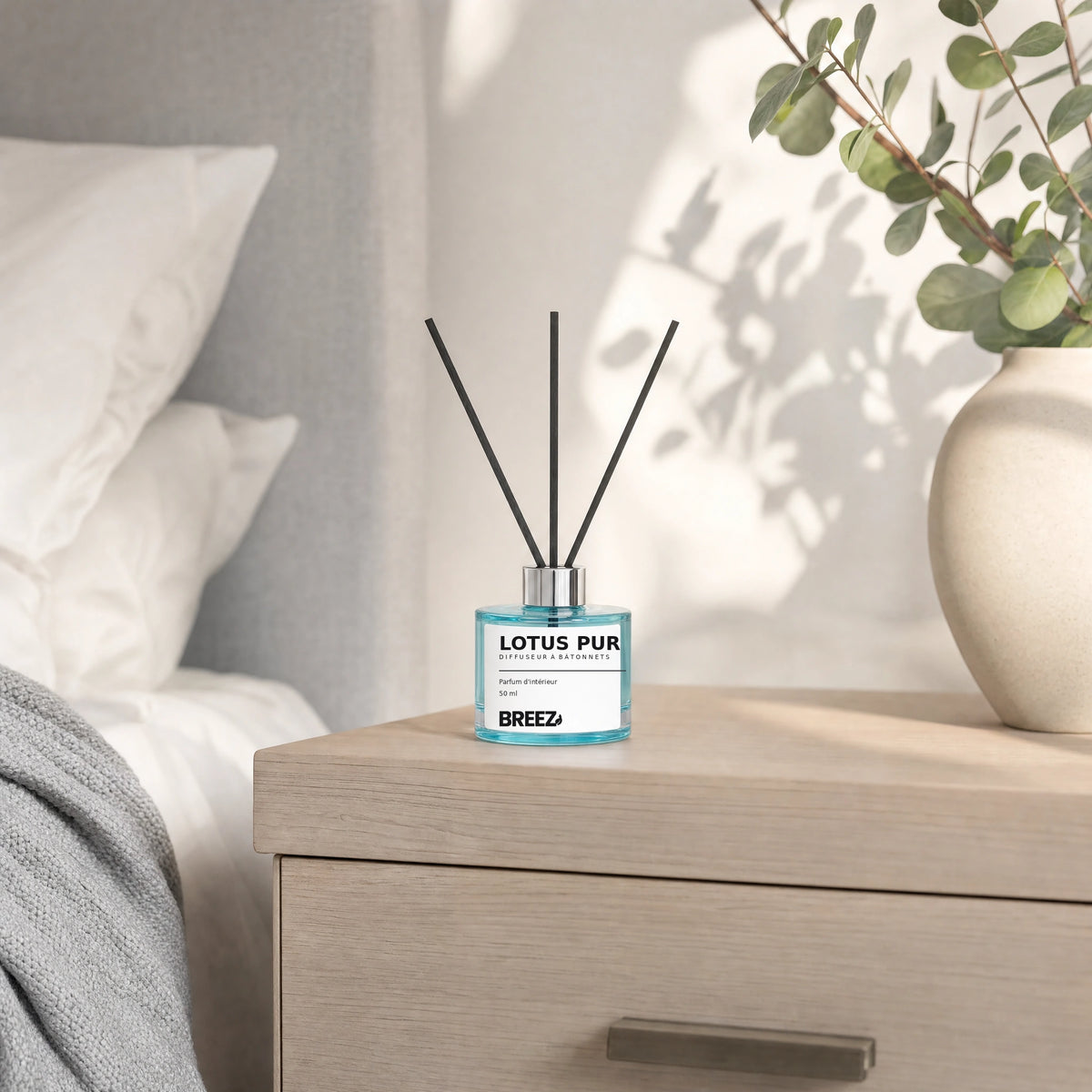 Diffuseur à bâtonnets 50 ml – 9 senteurs