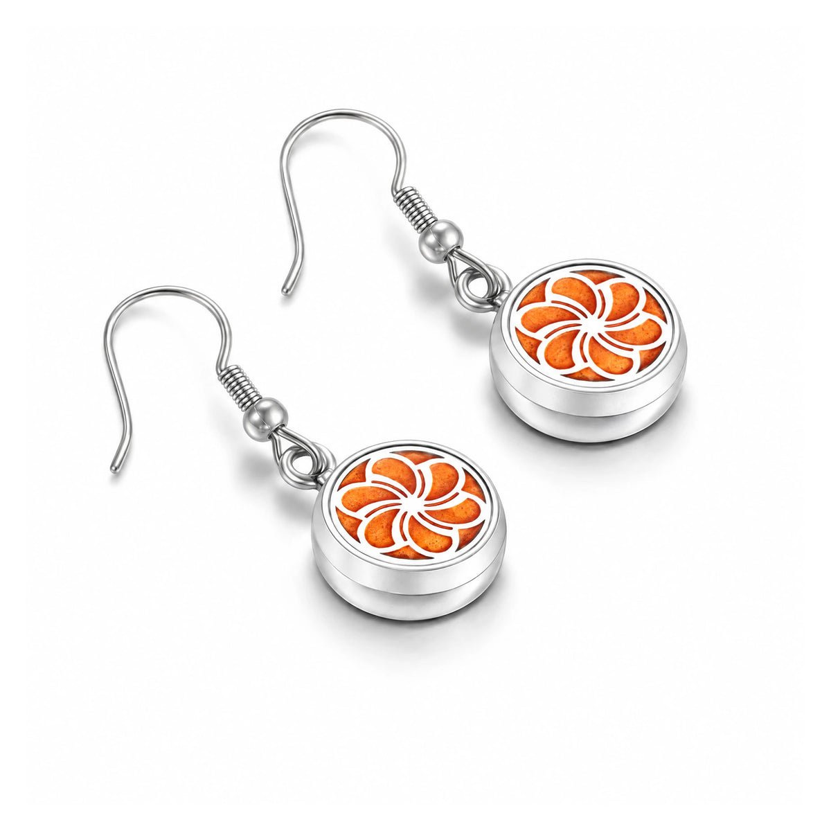 Boucles d’oreilles diffuseur à pastille — Ailes d’ange