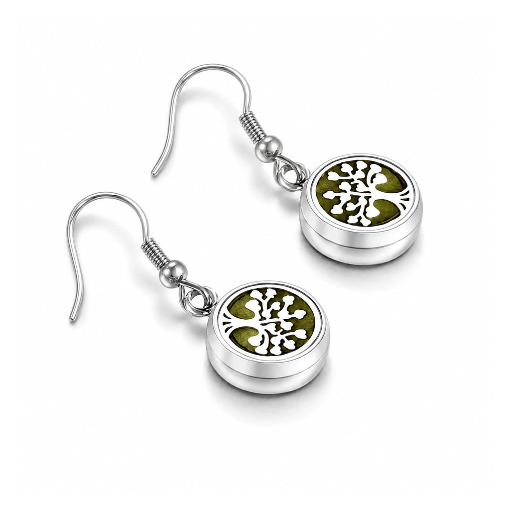 Boucles d’oreilles diffuseur à pastille — Ailes d’ange