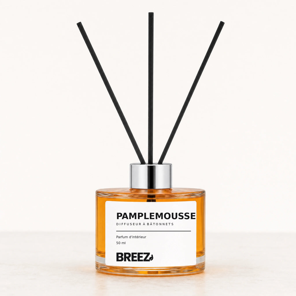 Diffuseur à bâtonnets 50 ml – 9 senteurs