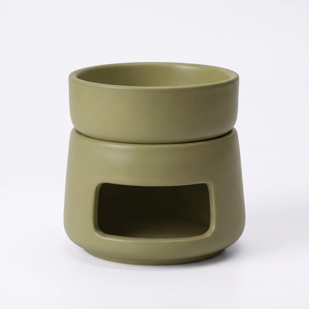 Brûle-parfum Céramique à Coupelle Amovible — 10 cm