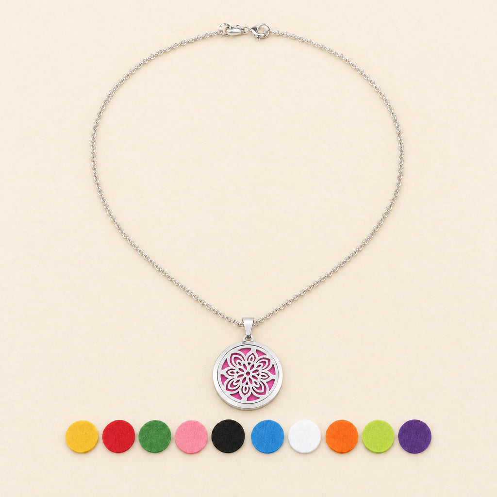 Collier Diffuseur de Parfum – 41 Motifs