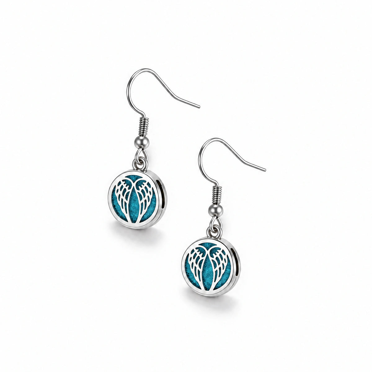 Boucles d’oreilles diffuseur à pastille — Ailes d’ange
