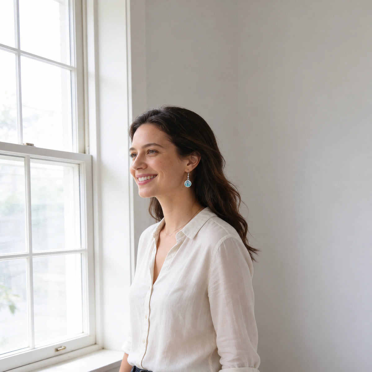 Boucles d’oreilles diffuseur à pastille — Ailes d’ange