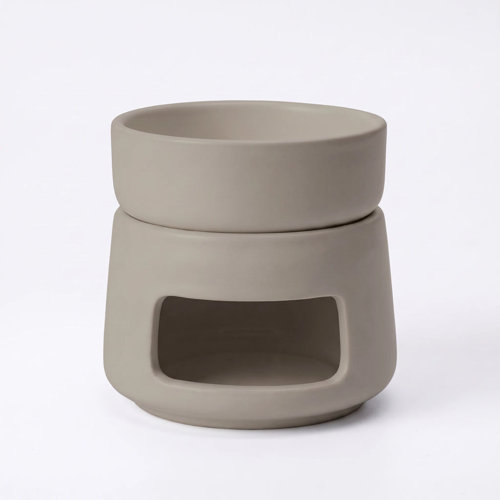 Keramik-Duftlampe mit abnehmbarer Schale — 10 cm