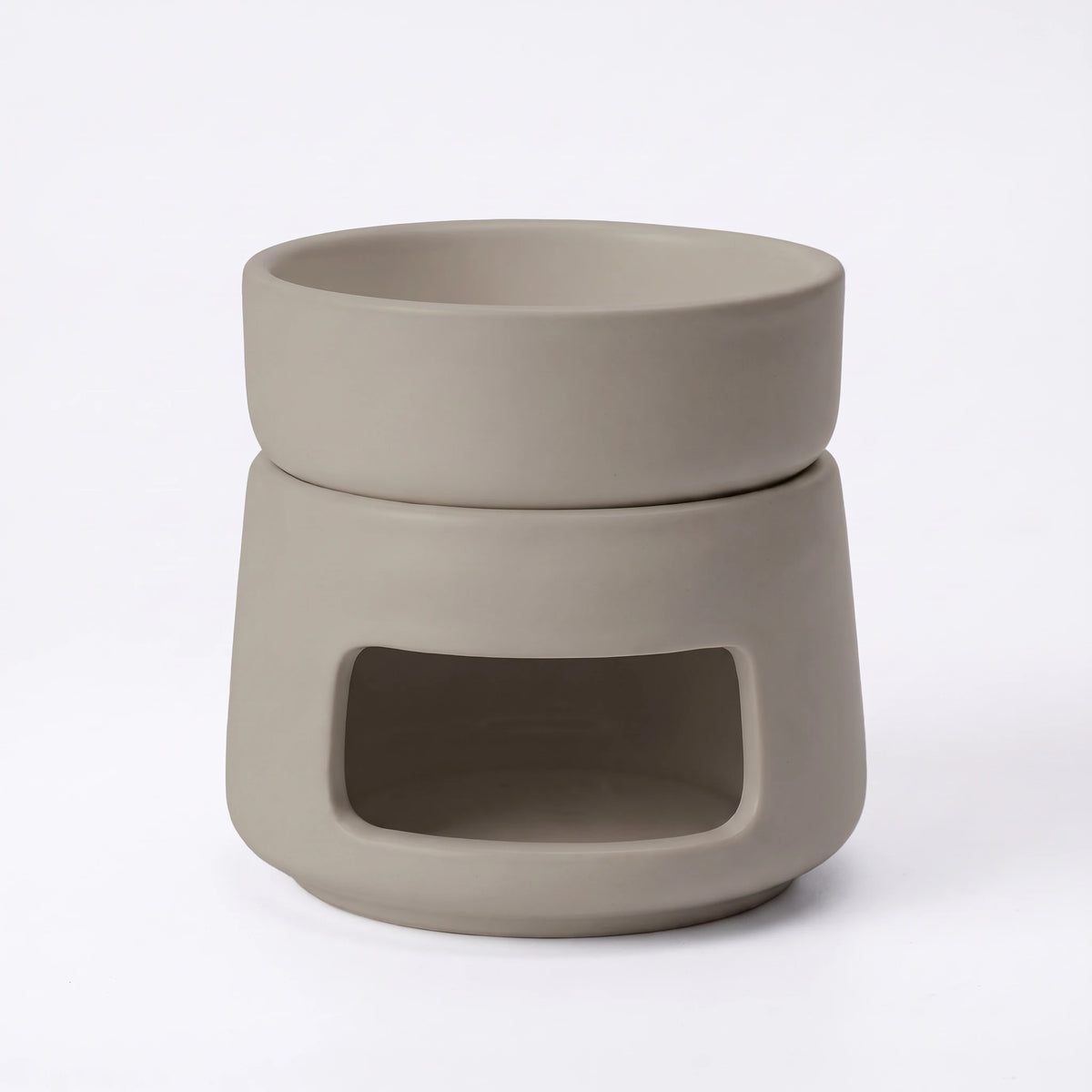 Keramik-Duftlampe mit abnehmbarer Schale — 10 cm
