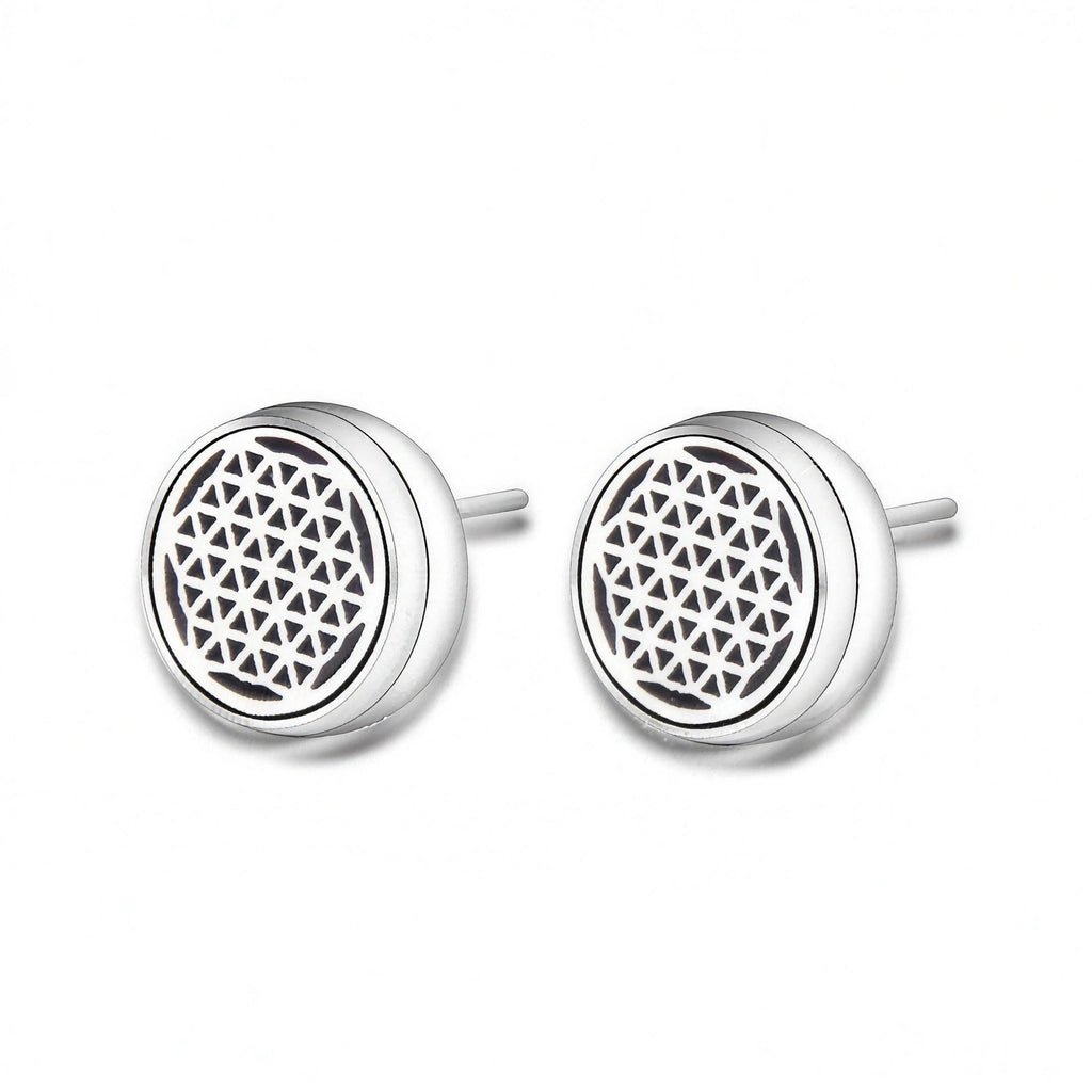 Boucles d’oreilles diffuseurs 12 mm – 18 motifs