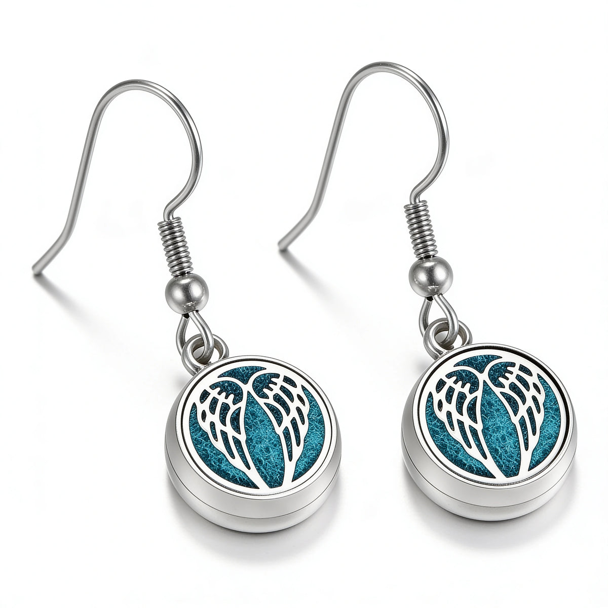Boucles d’oreilles diffuseur à pastille — Ailes d’ange